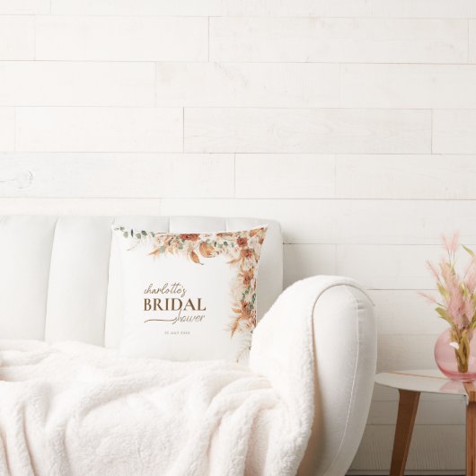 Coussin Cadeau de mariage et de douche de mariée chic bohè (Canapé)