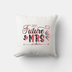Coussin Cadeau de Mariage Future Mme