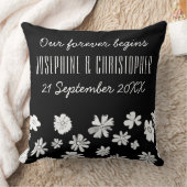 Coussin Cadeau de mariage personnalisable en souvenir de l (Couverture)