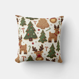 Coussin cadeau de noël