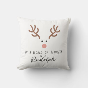Coussin Cadeau De Noël Dans Un Monde De Rennes