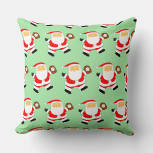 Coussin Cadeau de Noël de baseball