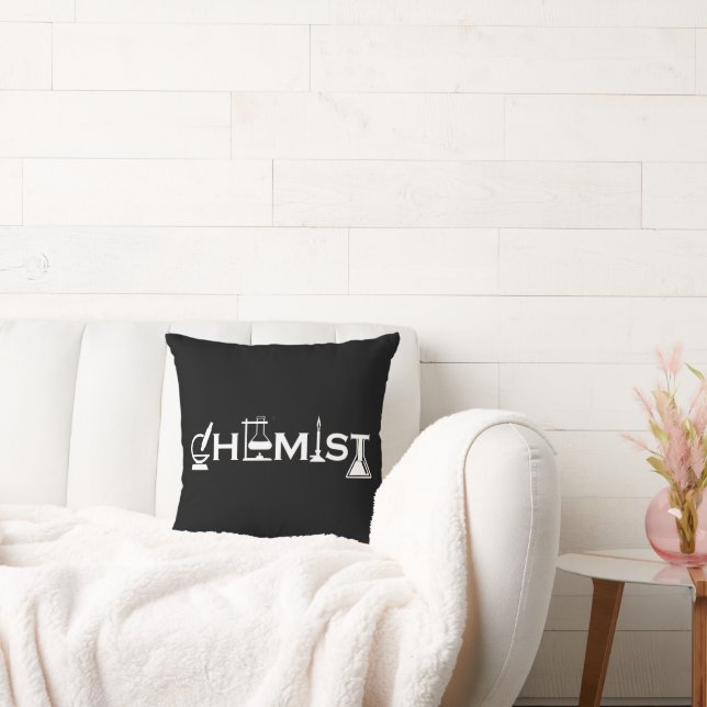 Coussin Cadeau drôle de chimie pour chimiste (Canapé)