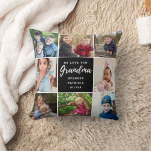 Coussin Cadeau Grandma Personnalisé De Petits Enfants 9 Ph