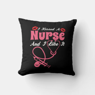 Coussin Cadeau infirmière J'Ai Baisé Une Infirmière Et J