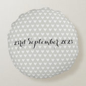 Coussin cadeau Mariage Doves blanches personnalisé (Dos)