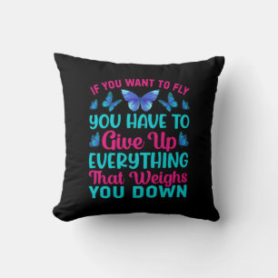 Coussin Cadeau Papillon Si Vous Voulez Voler