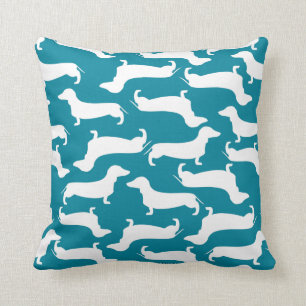 Coussin Cadeau parfait de motif mignon de teckel pour