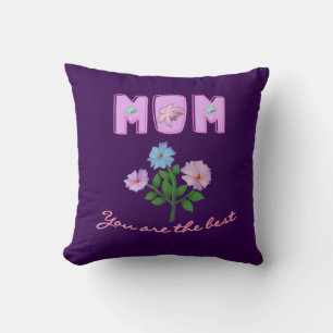 Coussin Cadeau personnalisé de la fête des mères