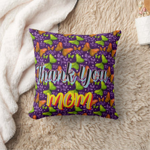 Coussin Cadeau personnalisé et sur mesure motif papillon