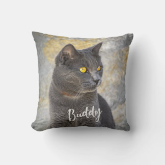 Coussin Cadeau Personnalisé Pet Cat Cadeau Avec Photo Chat