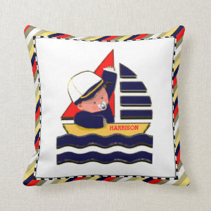 Coussin cadeau personnalisé pour bébé garçon