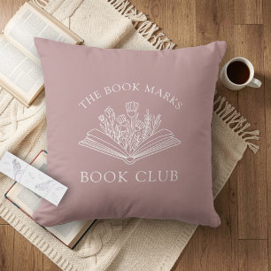 Coussin Cadeau Personnalisé pour Club de Lecture