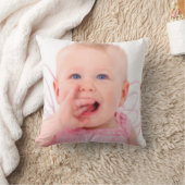 Coussin cadeau photo bébé (Couverture)