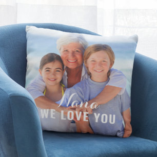 Coussin Cadeau photo Nana On aime