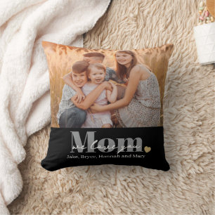 Coussin Cadeau Photo Nous Vous Aimons Maman
