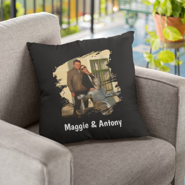 Coussin Cadeau photo pour couple  (Créateur téléchargé)