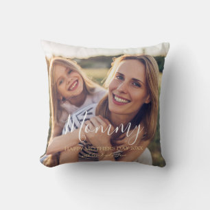 Coussin Cadeau photo pour la fête des mères