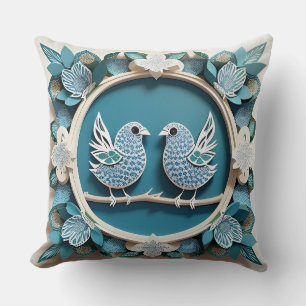 Coussin Cadeau pour amateur de la nature - Geai bleu
