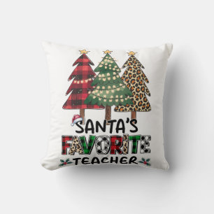 Coussin Cadeau pour Enseignant L'enseignant préféré du P