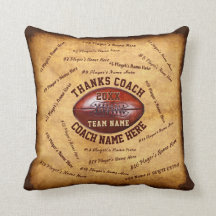 Cadeau pour l'entraîneur de football américain