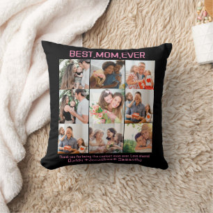 Coussin Cadeau Pour Meilleure Maman Toujours Famille Photo