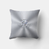 Coussin Cadeau traditionnel personnalisé de 25 ans (Verso)