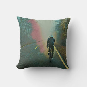 Coussin Cadeau Vélo Lover Peinture à vélo