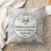 Coussin Cadeaux COTTON pour le 2e anniversaire de Mariage. (Couverture)