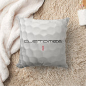 Coussin Cadeaux de balles de golf personnalisées Série Sig (Couverture)