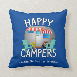 Coussin Cadeaux de camping|Happy Camper