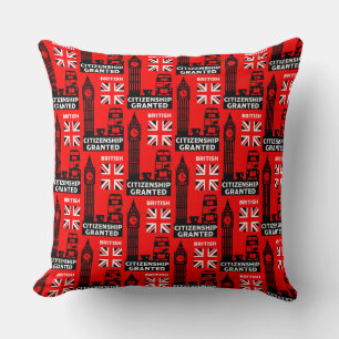 Coussin Cadeaux de citoyenneté britannique