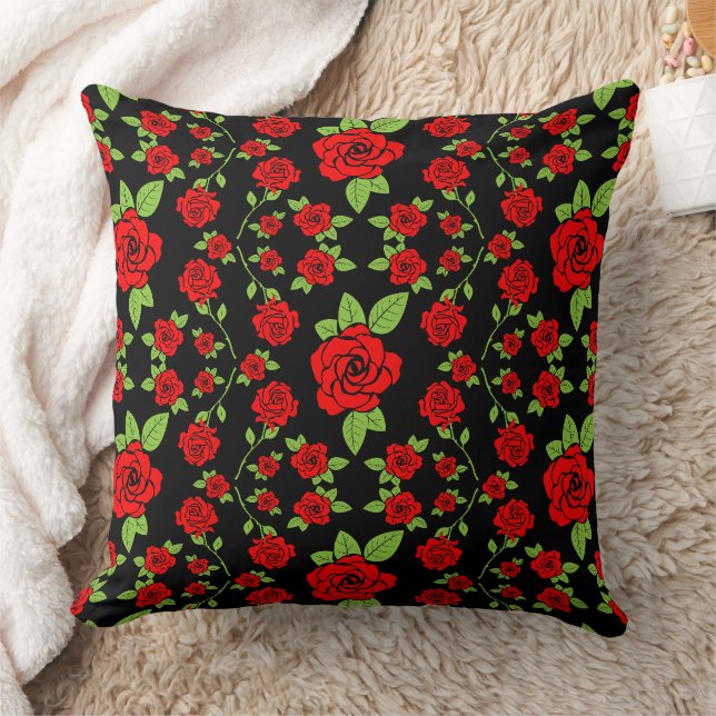 Coussin Cadeaux de cuisine Motif rose (Couverture)