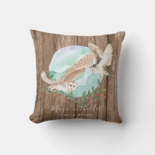 Coussin CADEAUX DE HIBOU - Personnalisés
