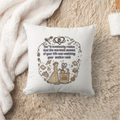 Coussin cadeaux de la fête des mères (Couverture)