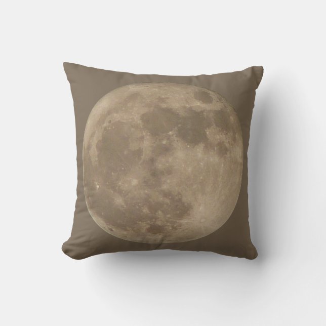 Coussin Cadeaux de lune de carreau de Pleine lune de (Recto)