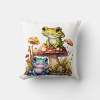 Coussin Cadeaux de marchandises de grenouille