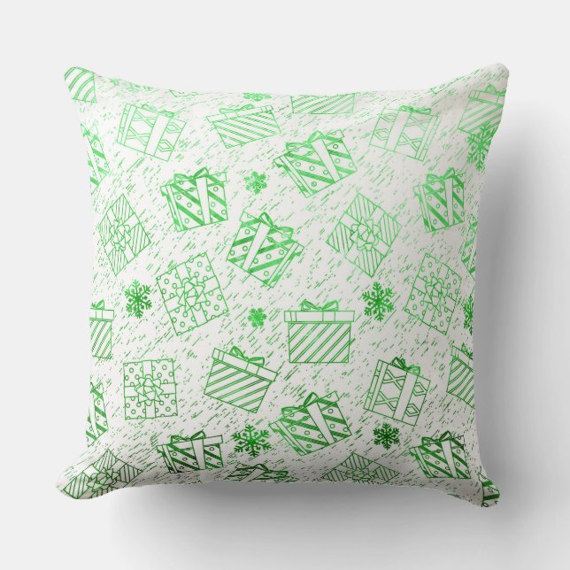 Coussin Cadeaux de Noël 7 (Recto)