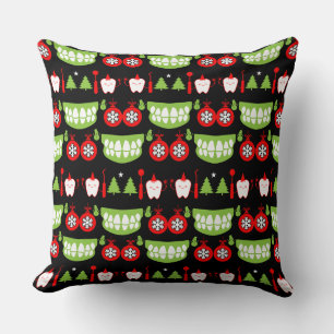 Coussin Cadeaux de Noël pour dentiste