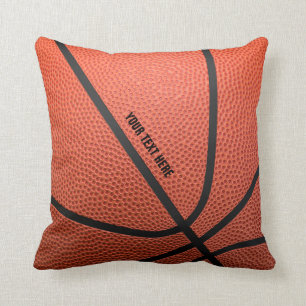 Coussin Cadeaux de sport de la texture   de basket-ball