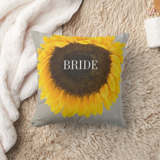 Coussin Cadeaux de tournesol (Couverture)