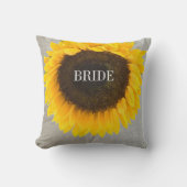 Coussin Cadeaux de tournesol (Recto)