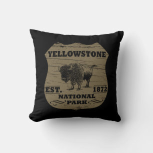 Coussin Cadeaux du Parc national de Yellowstone