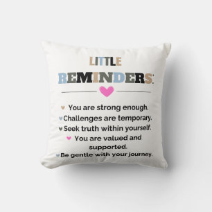 Coussin Cadeaux Motivationnels Inspirationnels Petits Rapp