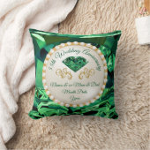 Coussin Cadeaux personnalisés, 55e anniversaire de Mariage (Couverture)