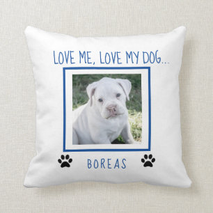 Coussin Cadeaux personnalisés de chien pour de nouveaux