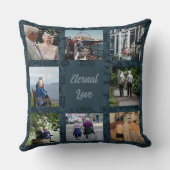 Coussin Cadeaux Personnalisés pour Parents Âgés Couples Ve (Verso)