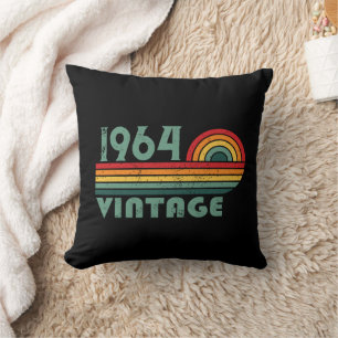 Coussin Cadeaux personnalisés soixante vintages 60e annive