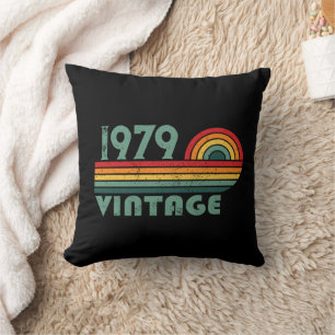 Coussin Cadeaux personnalisés vintages de 45e anniversaire