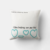Coussin cadeaux pour introvertis (Verso)